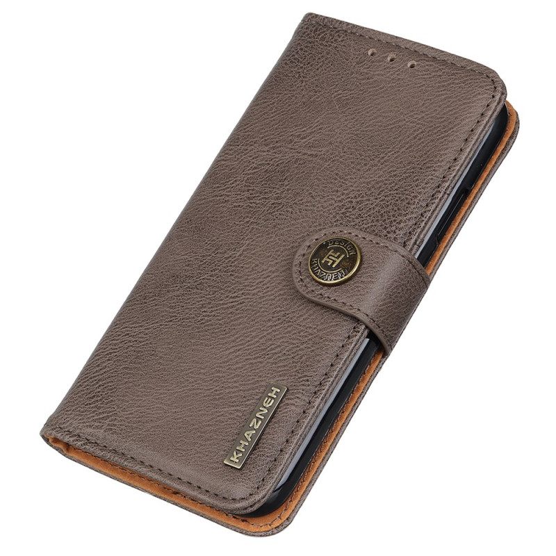 Δερματινη Θηκη Sony Xperia 10 Vi Retro Faux Leather Khazneh Σιλικόνης