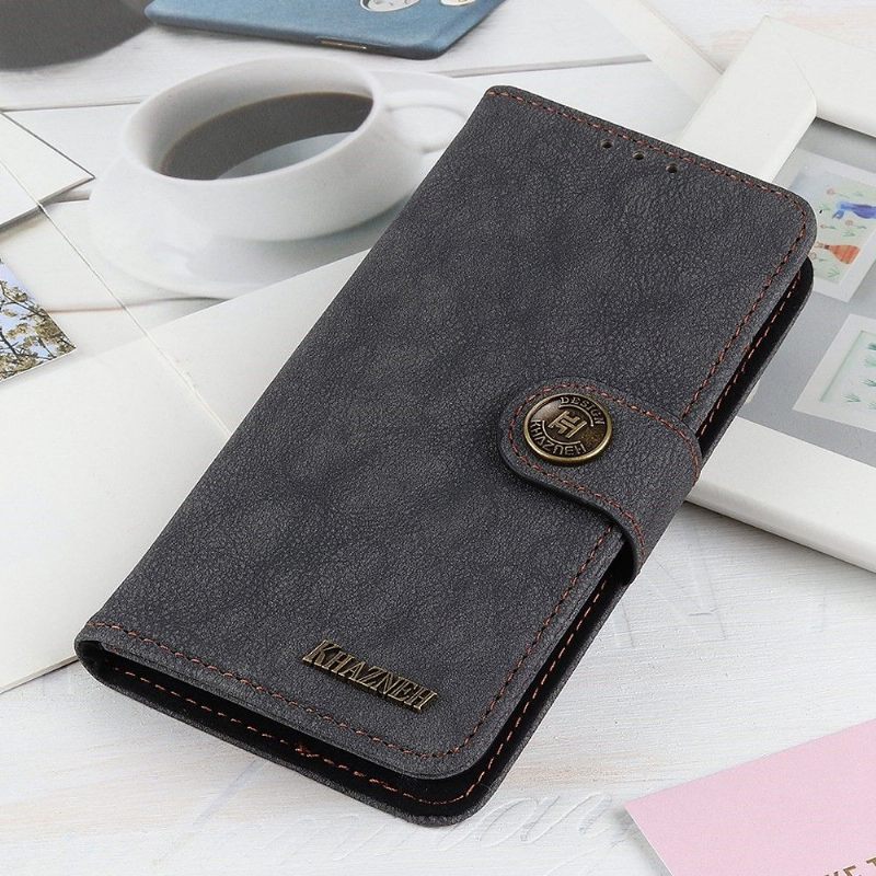 Θήκη Flip Samsung Galaxy M23 5G Khazneh Retro Leather Effect