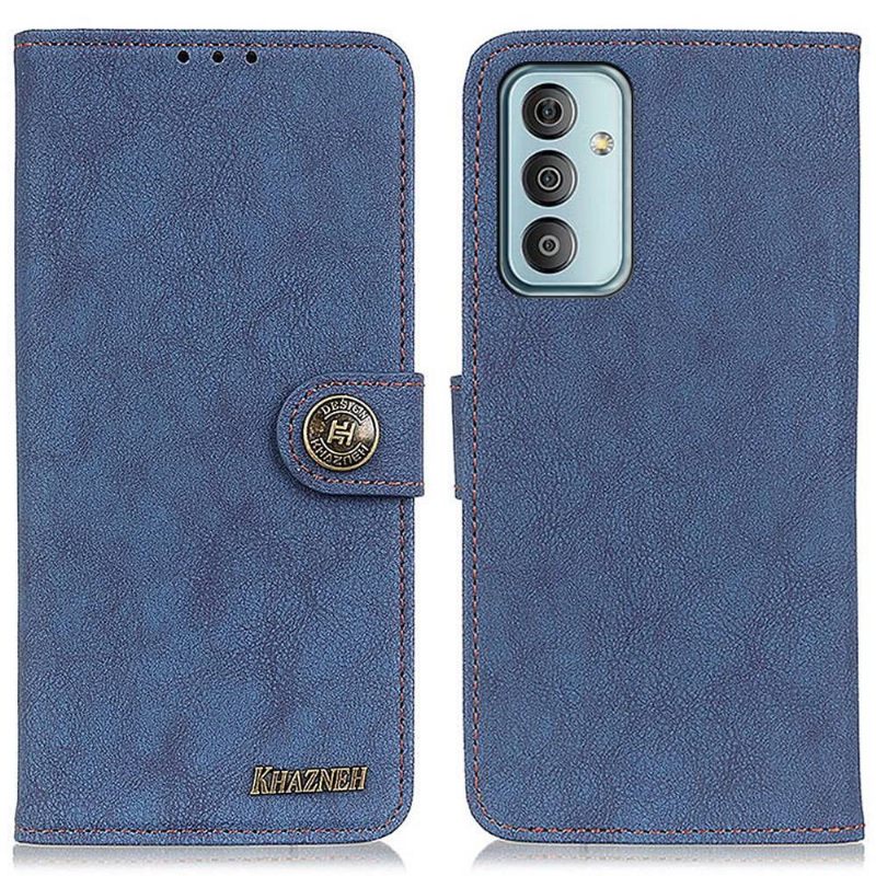 Θήκη Flip Samsung Galaxy M23 5G Khazneh Retro Leather Effect