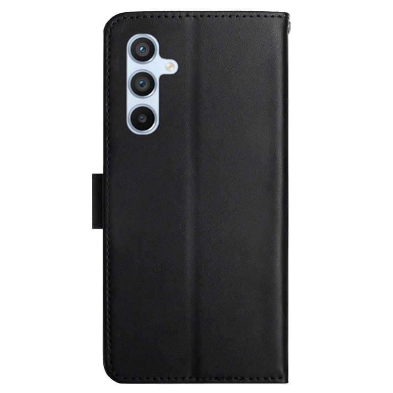 Δερματινη Θηκη Samsung Galaxy A15 Nappa Texture Leather