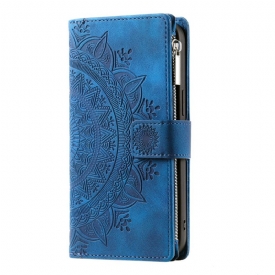 Θηκη Κινητου Samsung Galaxy A15 Θήκες Κινητών Mandala Print Wallet Με Λουράκι