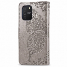 δερματινη θηκη Samsung Galaxy S10 Lite Butterfly Relief