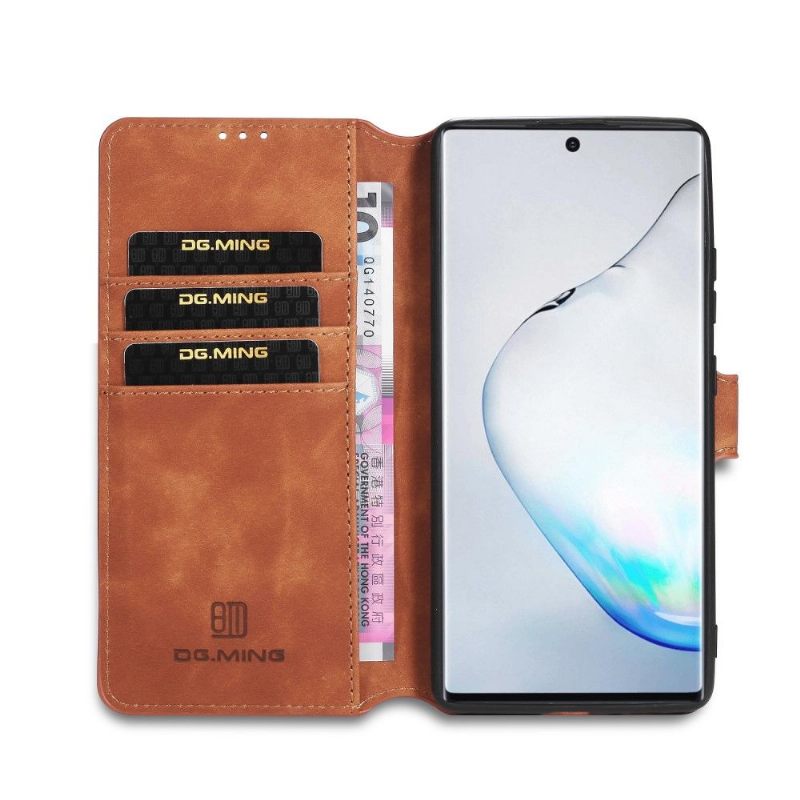 Κάλυμμα Samsung Galaxy S10 Lite Dg Ming Leather Effect