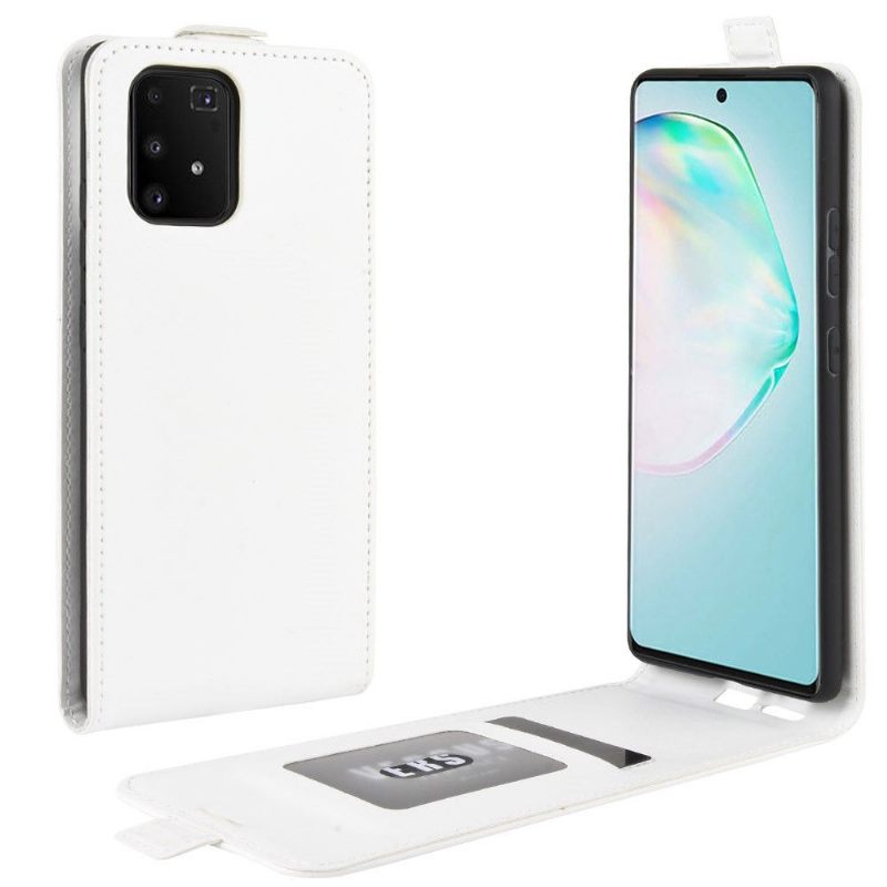 Θήκη Flip Samsung Galaxy S10 Lite δερματινη θηκη Faux Leather Vertical