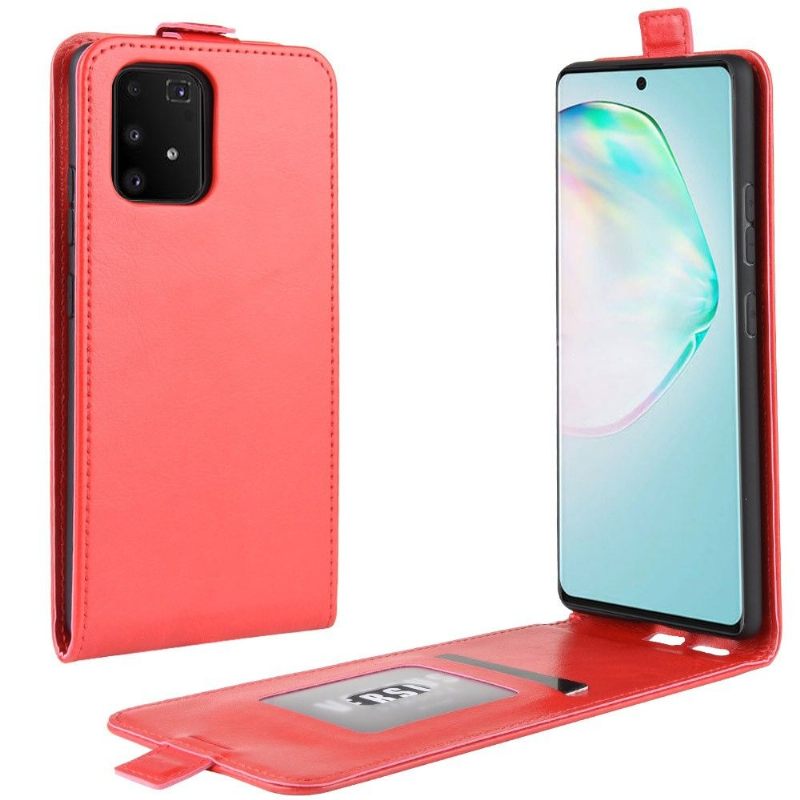 Θήκη Flip Samsung Galaxy S10 Lite δερματινη θηκη Faux Leather Vertical