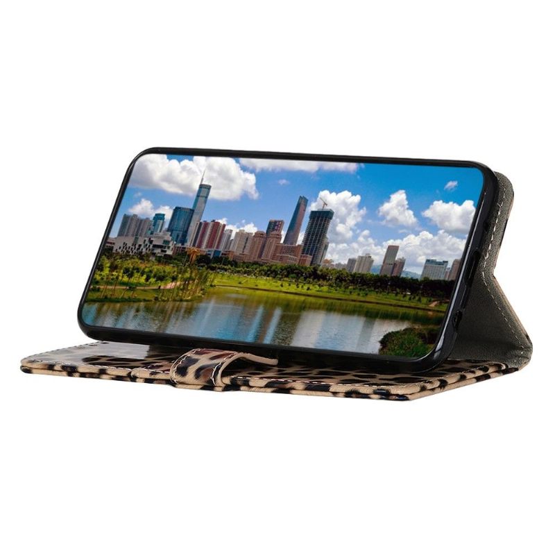 Κάλυμμα Motorola Moto G50 Faux Leopard Style