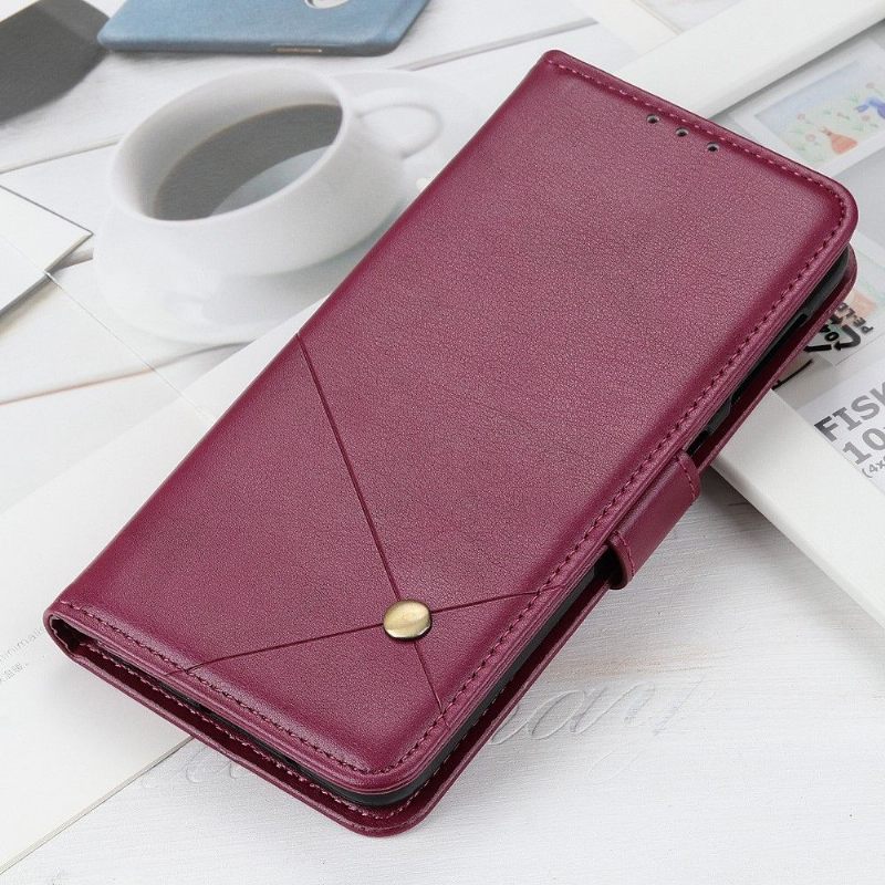 Θήκη Flip Motorola Moto G50 δερματινη θηκη Faux Leather Flap Με Πριτσίνι