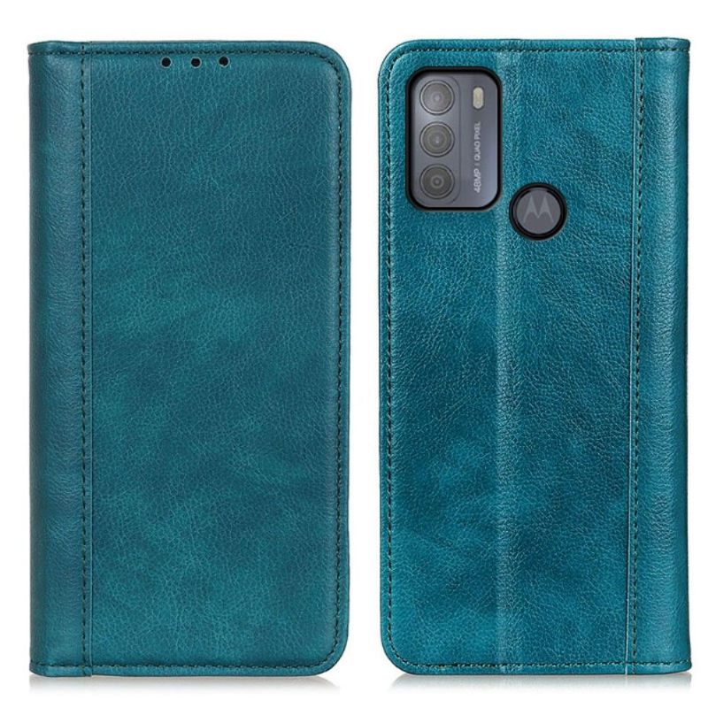 Θήκη Flip Motorola Moto G50 δερματινη θηκη Sylvester Faux Leather