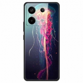 Κάλυμμα Poco X6 5g Medusa Tempered Glass Σιλικόνης