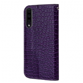 δερματινη θηκη Samsung Galaxy A70 Luxury Croc Εφέ