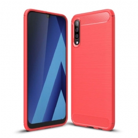 θηκη κινητου Samsung Galaxy A70 Carbon Brushed Gel