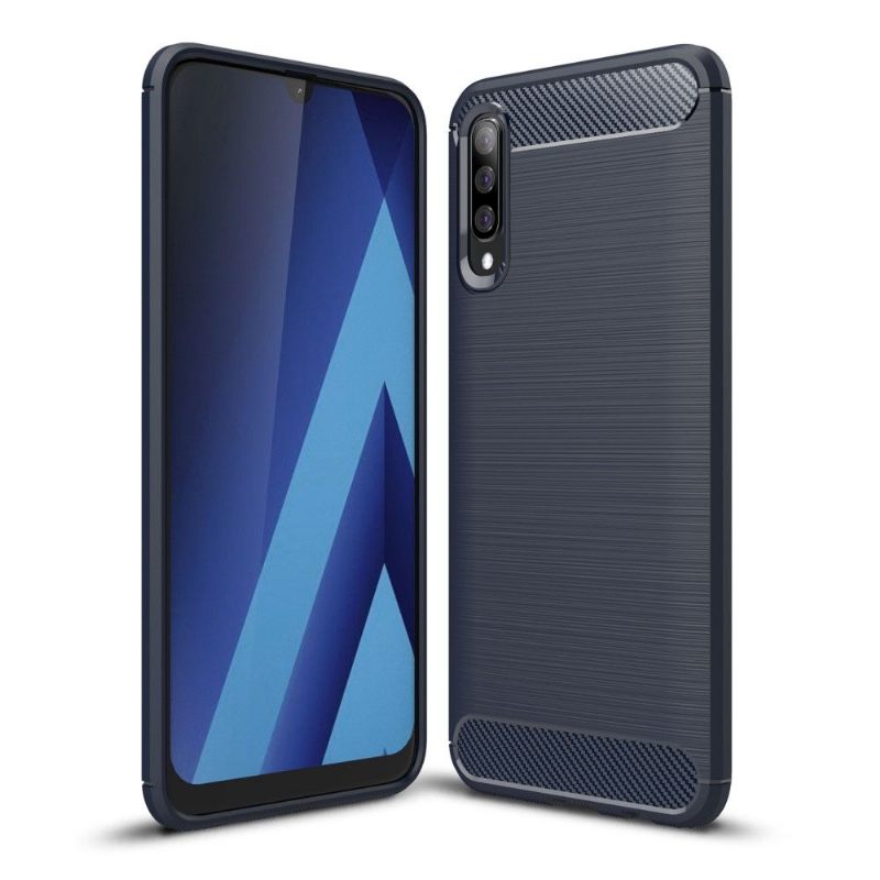 θηκη κινητου Samsung Galaxy A70 Carbon Brushed Gel