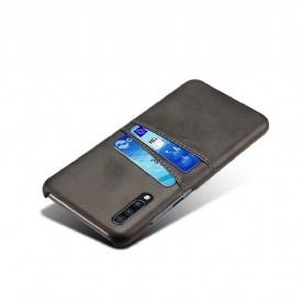 Θήκη Samsung Galaxy A70 Θήκη Κάρτας Melody Leather Effect