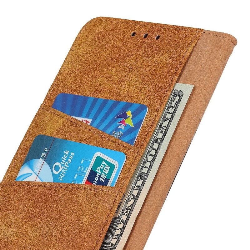 Θήκη Flip Oppo Find X2 Pro Edouard Faux Leather Vintage