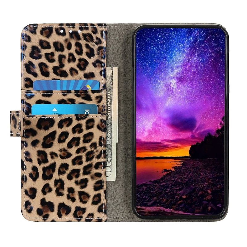 δερματινη θηκη Samsung Galaxy A03 Core Faux Leopard Style