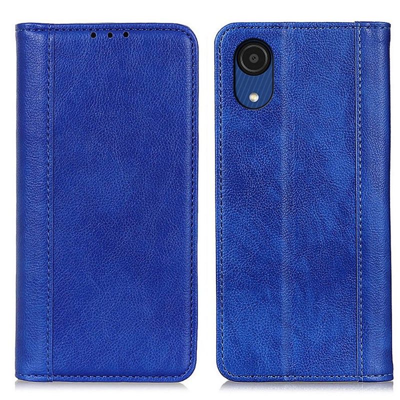 δερματινη θηκη Samsung Galaxy A03 Core Θήκη Flip Folio Sylvester Faux Leather