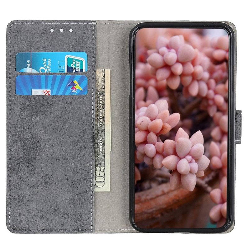 Κάλυμμα Samsung Galaxy A03 Core Cyrius Faux Leather Vintage