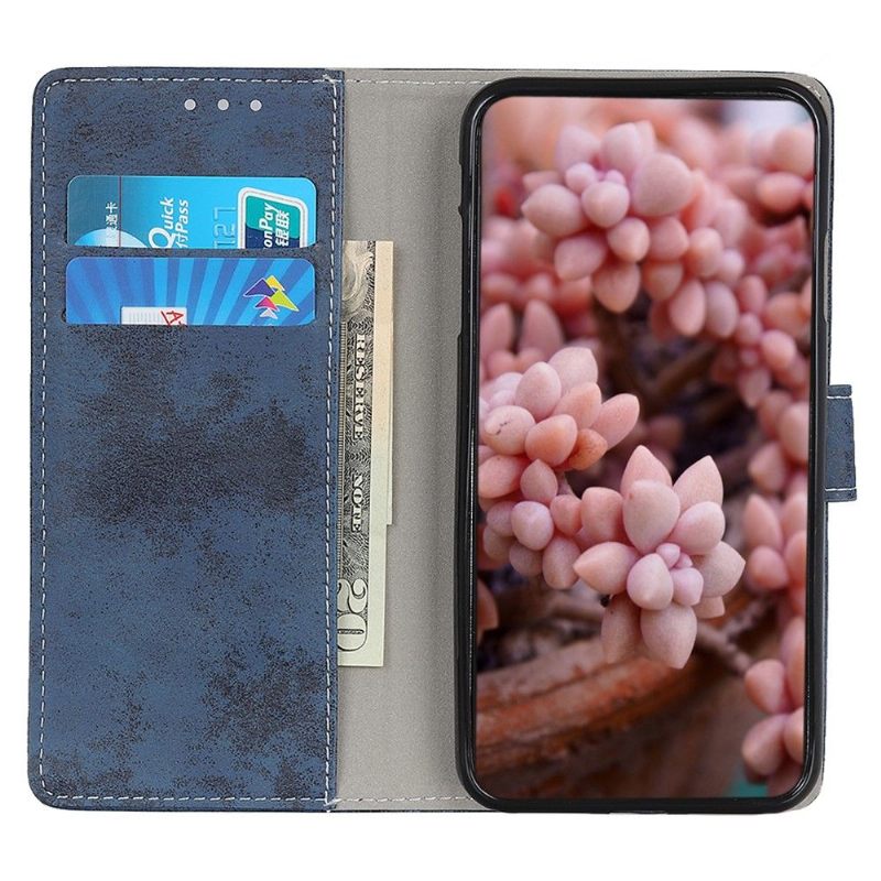 Κάλυμμα Samsung Galaxy A03 Core Cyrius Faux Leather Vintage