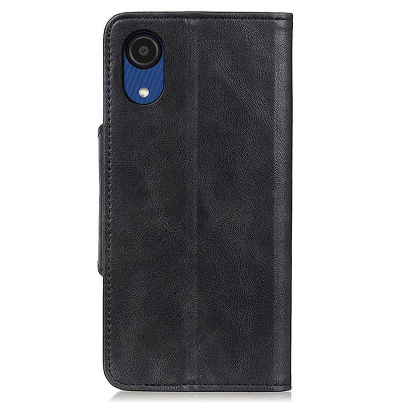 Κάλυμμα Samsung Galaxy A03 Core Full Protect Matte Faux Leather