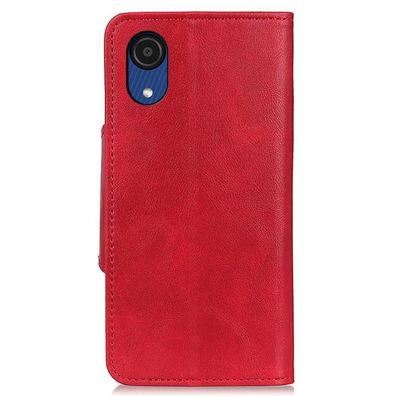 Κάλυμμα Samsung Galaxy A03 Core Full Protect Matte Faux Leather