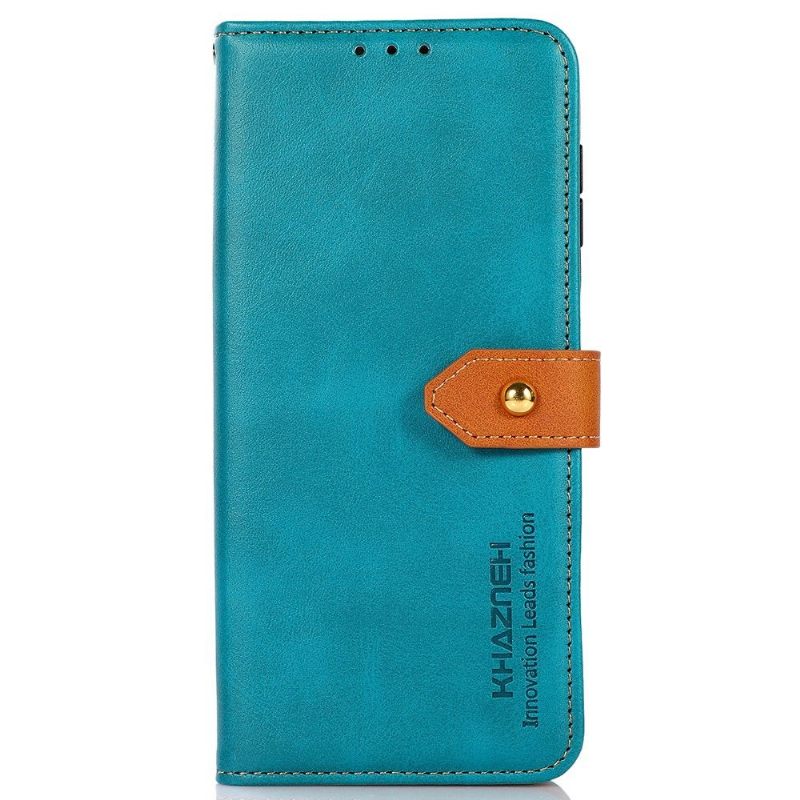 Κάλυμμα Samsung Galaxy A03 Core Khazneh Bicolor Faux Leather