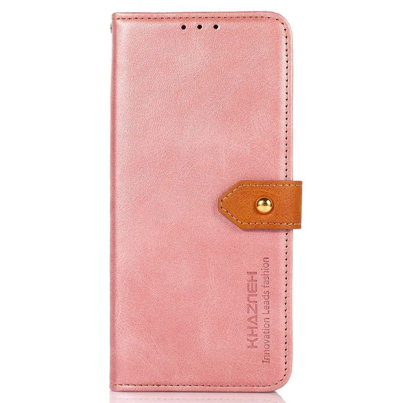 Κάλυμμα Samsung Galaxy A03 Core Khazneh Bicolor Faux Leather