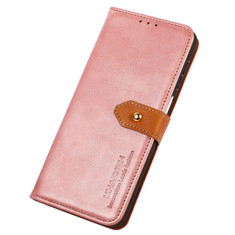 Κάλυμμα Samsung Galaxy A03 Core Khazneh Bicolor Faux Leather