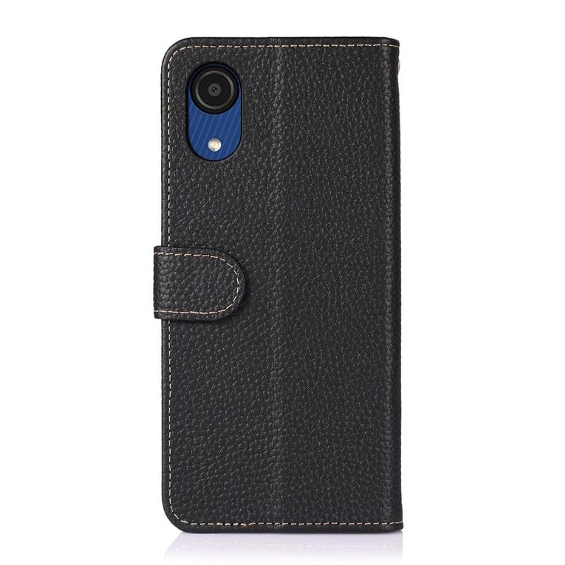 Κάλυμμα Samsung Galaxy A03 Core Khazneh Grained Leather