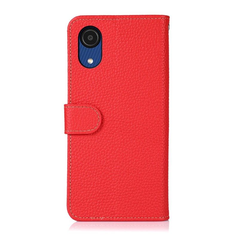 Κάλυμμα Samsung Galaxy A03 Core Khazneh Grained Leather