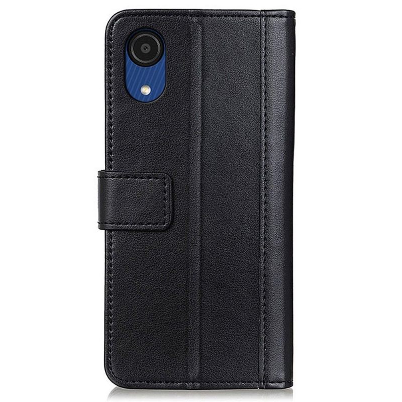 Κάλυμμα Samsung Galaxy A03 Core Θήκη Flip Cerena Faux Leather Folio