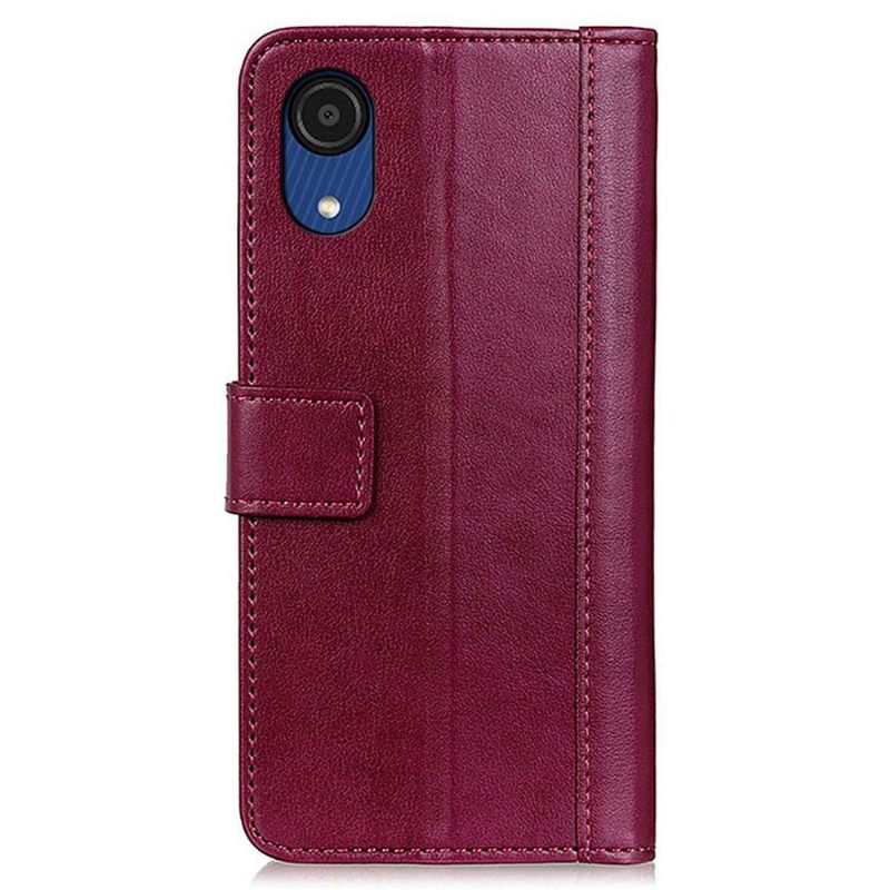 Κάλυμμα Samsung Galaxy A03 Core Θήκη Flip Cerena Faux Leather Folio