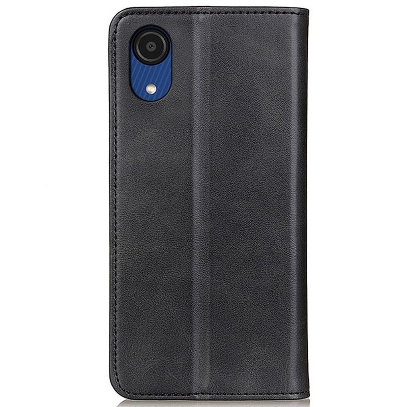 Κάλυμμα Samsung Galaxy A03 Core Θήκη Flip Simone Flip Aged Faux Leather