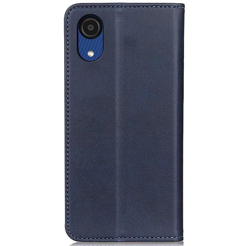 Κάλυμμα Samsung Galaxy A03 Core Θήκη Flip Simone Flip Aged Faux Leather