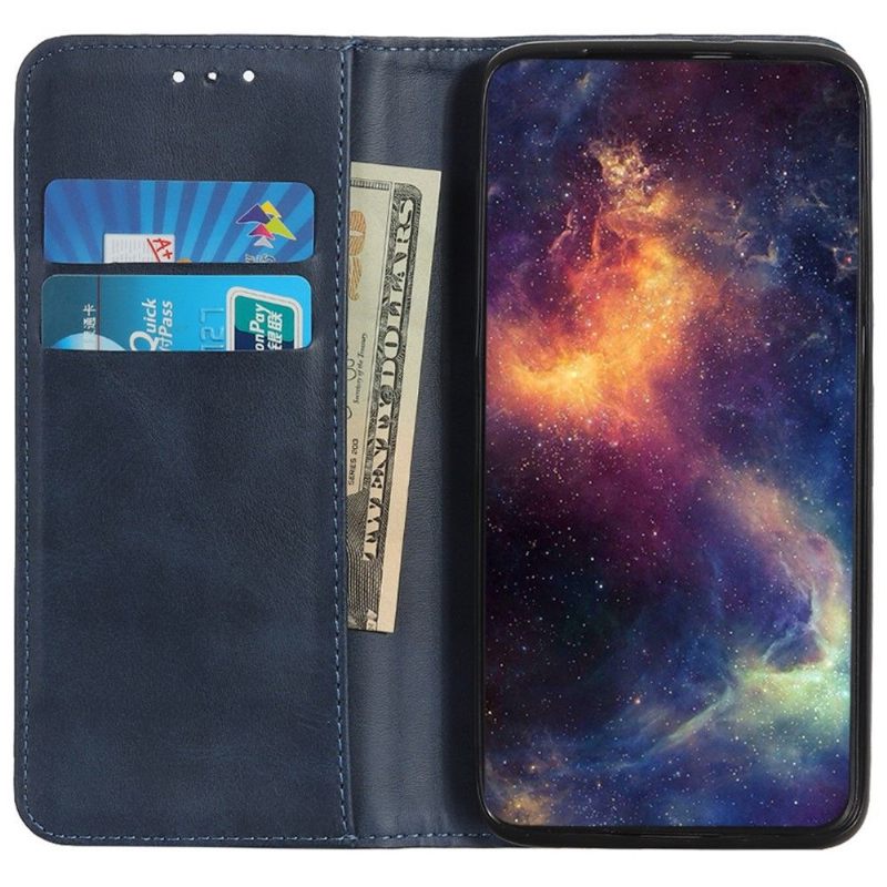 Κάλυμμα Samsung Galaxy A03 Core Θήκη Flip Simone Flip Aged Faux Leather