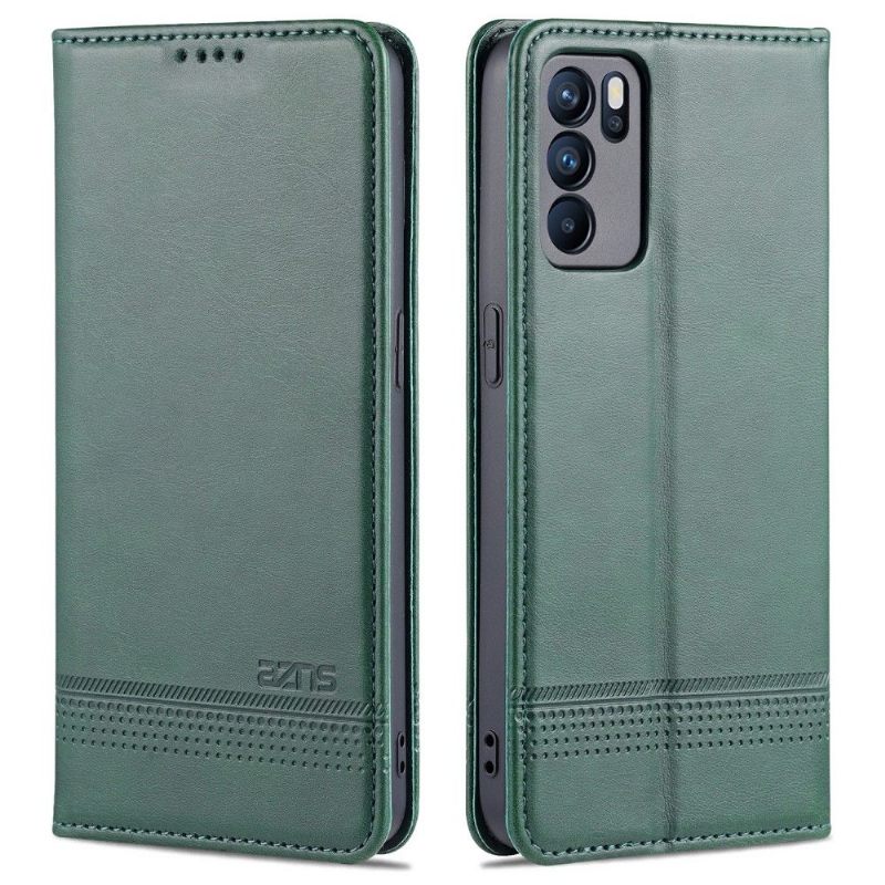 δερματινη θηκη Oppo Reno 6 5G πορτοφολι Azns Faux Leather