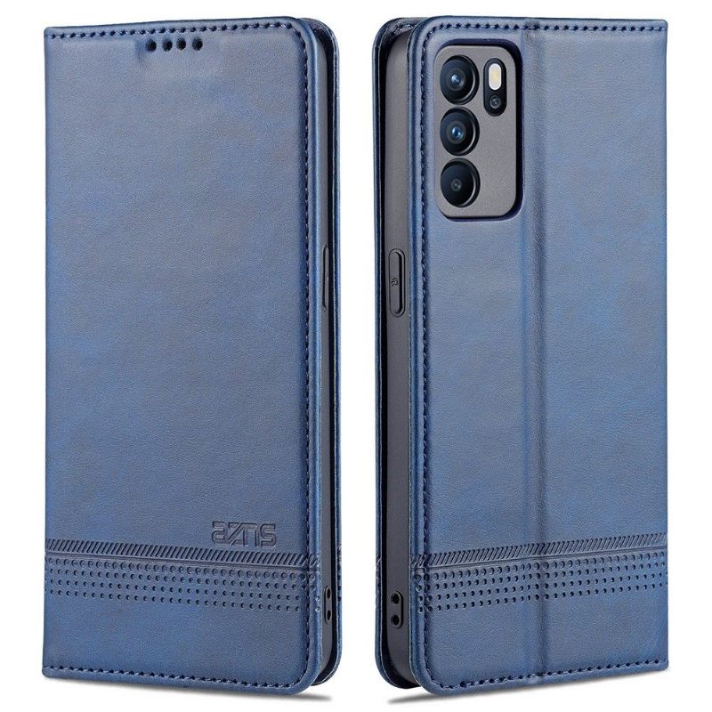 δερματινη θηκη Oppo Reno 6 5G πορτοφολι Azns Faux Leather