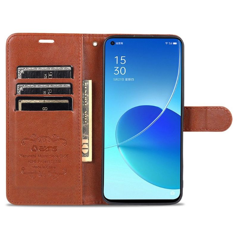 Κάλυμμα Oppo Reno 6 5G Azns Faux Leather