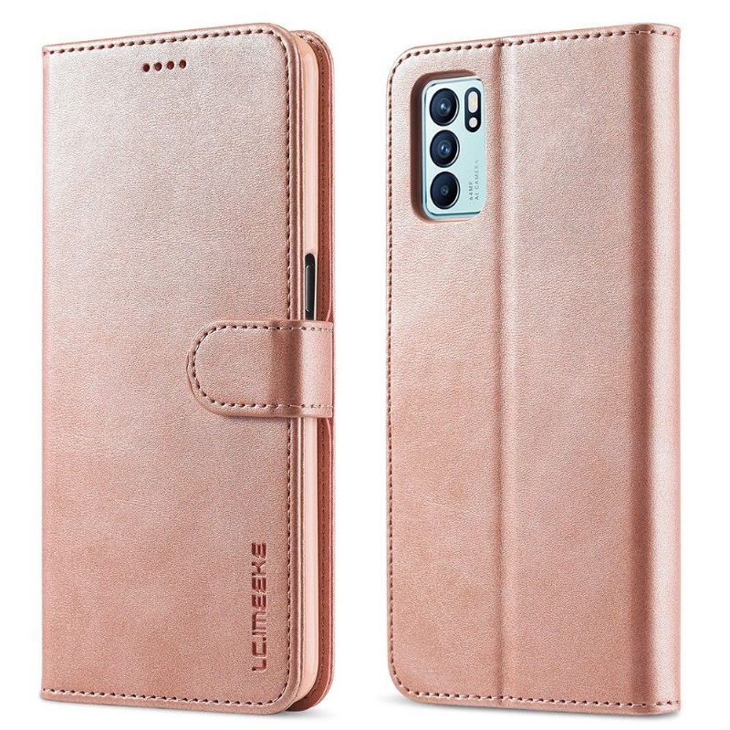 Κάλυμμα Oppo Reno 6 5G Leather Effect Lc.imeeke