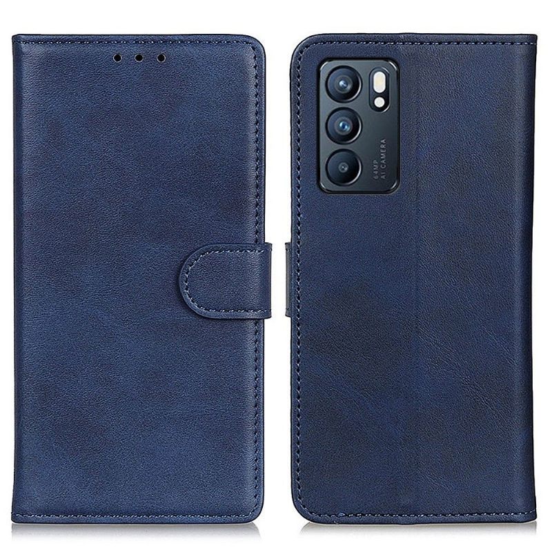 Κάλυμμα Oppo Reno 6 5G Marius Matte Leather Effect