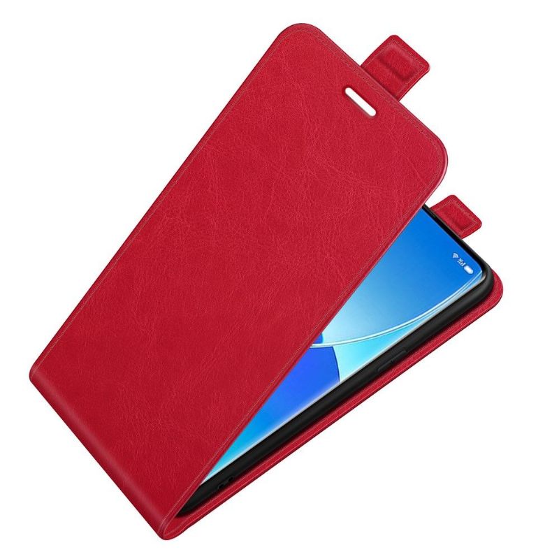 Κάλυμμα Oppo Reno 6 5G Θήκη Flip Faux Leather Vertical