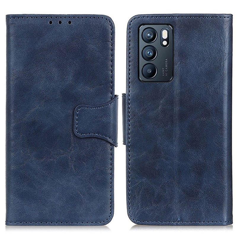 Θήκη Flip Oppo Reno 6 5G Edouard Faux Leather