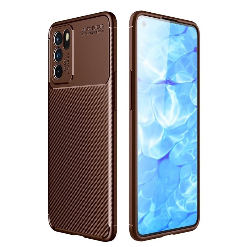 Θήκη Oppo Reno 6 5G Style Carbon Fiber