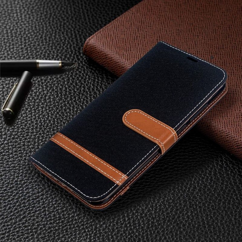 Θήκη Flip Xiaomi Redmi Note 8T δερματινη θηκη Folio Covering Fabric