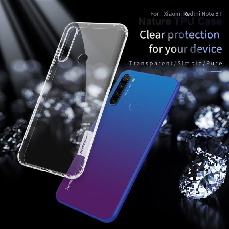 θηκη κινητου Xiaomi Redmi Note 8T Transparent Nature In Gel