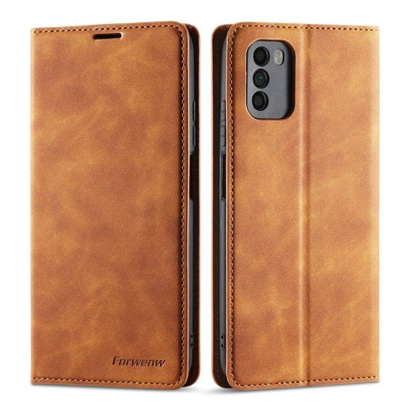 δερματινη θηκη Poco M3 Forwenw Faux Leather