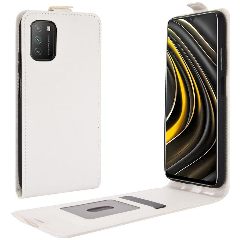 Κάλυμμα Poco M3 Θήκη Flip Faux Leather Vertical