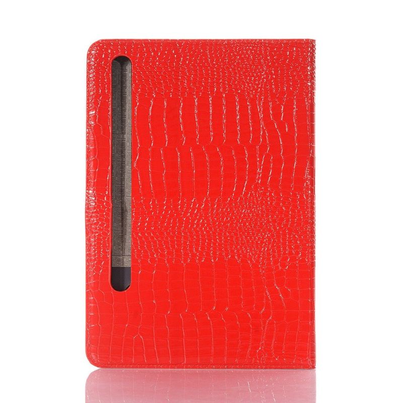 Κάλυμμα Samsung Galaxy Tab S7 Imitation Leather Croc Look