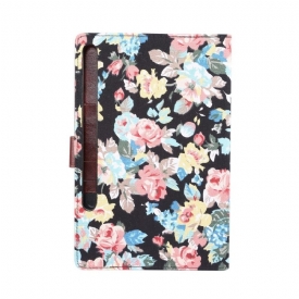 Θήκη Flip Samsung Galaxy Tab S7 Floral Ύφασμα