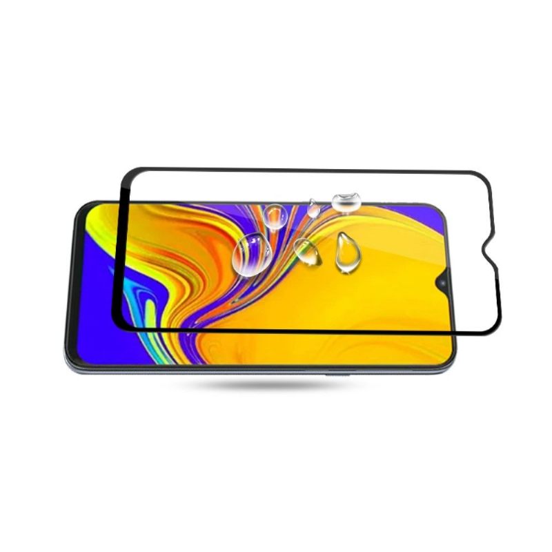 Samsung Galaxy A50 - Full Size Tempered Glass Screen Protector - Μαύρο