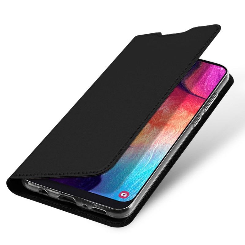 Θήκη Flip Samsung Galaxy A50 Επαγγελματική Απομίμηση Δέρματος